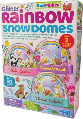 Zdjęcie produktu dla KidzMaker Zestaw kreatywny Brokatowe Kule Śnieżne