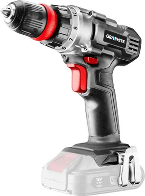 Produktbild von GRAPHITE Akku-Bohrschrauber mit abnehmbarem Kopf, 18 V Li-Ionen-Energie +