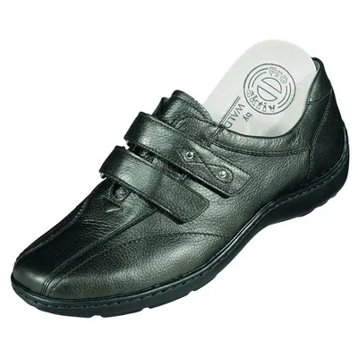Produktbild von Damen Klettschuh 496301-172-014 Pigalle schiefer von WALDLÄUFER aus Leder von Größe 36 bis 42