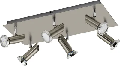 Produktbild von Deckenlampe Nickel matt inkl. 3 Watt LED Leuchtmittel