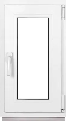 Immagine prodotto di Finestra Framex per cantina Finestra in PVC bianca larghezza x altezza 40 x 75 cm (400 x 750 mm) doppia (32 mm) rotazione/inclinazione DIN destra - Premium - Tutte le misure