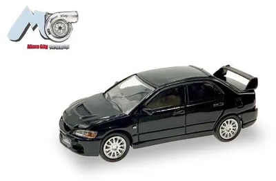 Immagine prodotto di MicroCity - Auto Mitsubishi Lancer Evolution 9 nera 87MC000038