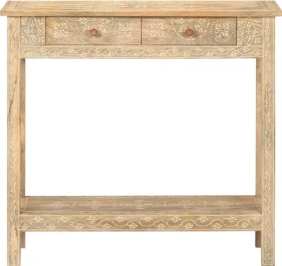 Obrázok produktu pre vidaXL Konzolový stôl 80x35x74 cm Mango masívne drevo