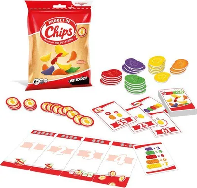 Produktbild von Zygomatic Partyspiel – Chipstüte – 2 bis 5 Spieler – ab 8 Jahren – 15 Minuten