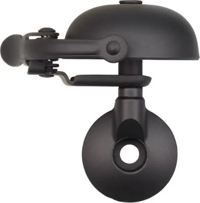 Produktbild von Crane Bell Mini Suzu Ø45mm All Black – Fahrradklingel mit Ahead Cap Mount