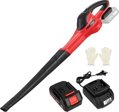 Produktbild von TEENO 20V Akku-Laubbläser mit 3Ah Akku und Ladegerät, 288 km/h Luftgeschwindigkeit, Leicht und Ergonomisch, Ideal für Haus, Garten, Gewerbe
