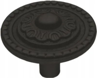 Produktbild von GA11 Knopf, supermattes Schwarz