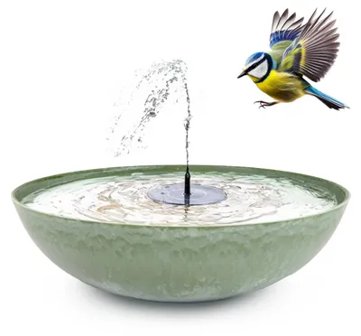 Produktbild von Solar Springbrunnen für draußen, Wasserfontäne als Gartendeko