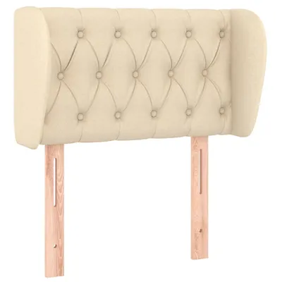 Produktbild von VidaXL 3117459, Cremefarben, Polyester, Holz, 830 mm, 78 cm, 88 cm, 230 mm