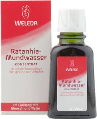 Produktbild von Weleda Ratanhia Mundwasser 50 ml