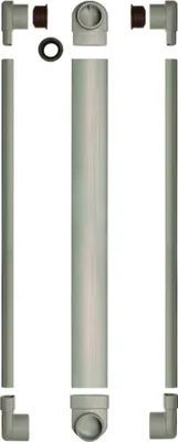Produktbild von Slimtube Abflussrohr oval 750 mm