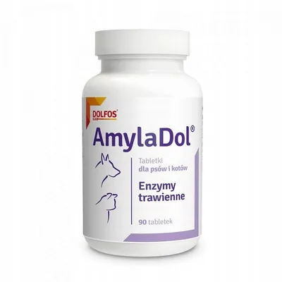 Obrázek produktu pro Dolfos AmylaDol trávicí enzymy 90 tablet DOG/CAT