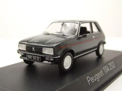 Image de Norev 471401 Peugeot 104 ZS2 1979 gris foncé métallisé 1:43