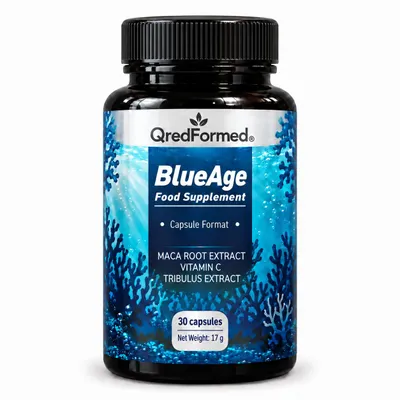 Produktbild von BlueAge – Männliche Vitalität & tägliche Ernährungsbalance – 30 Kapseln