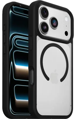 Productafbeelding van OtterBox React Schokbestendig hoesje voor iPhone 17 Pro - MagSafe-compatibel Hard kunststof Zwart