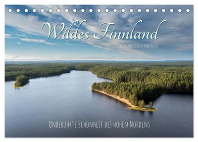 Produktbild von Wildes Finnland (Tischkalender 2027 DIN A5 quer), CALVENDO Monatskalender