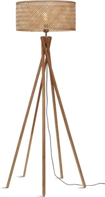 Produktbild von GOOD&MOJO - Stehleuchte Java - Bambus - Ø50x146cm für Wohnzimmer, Schlafzimmer