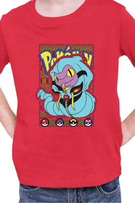Obrázek produktu pro Dětské Triko Japan Manga Anime Comics Pokemon 024,  / Červené