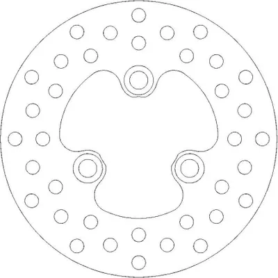 Produktbild von Moto-master Halo Suzuki 110303 Vordere Bremsscheibe Silber  Silber One Size