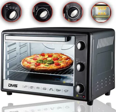 Produktbild von Backofen 48L Mini-Backofen Pizzaofen Ofen Grill Timer Mini Ofen 48S 2000W
