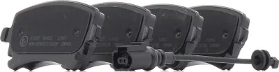 Produktbild von A.B.S. Bremsbeläge Satz Hinten für VW Transporter V Bus (7HB, 7HJ, 7EB, 7EJ, 7EF, 7EG, 7HF, 7EC) 37413