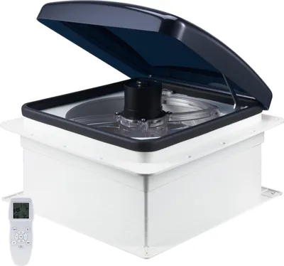 Obrázok produktu pre Strešný ventilátor RV 14 palcov, 10 rýchlostí, reverzibilný, s diaľkovým ovládaním