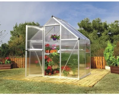 Image de Palram Mythos 6x4 serre, 1,85m x 1,25m