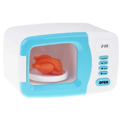 Image de Four à micro-ondes pour enfants, bleu Jokomisiada