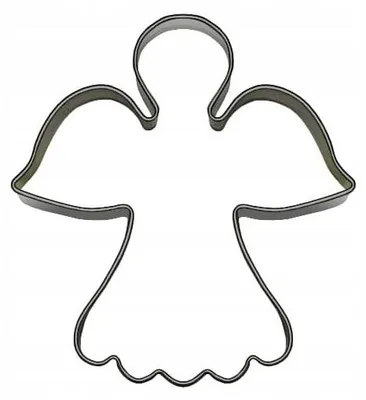Produktbild von EkoForemki Aniołek Ausstecher für Plätzchen und Lebkuchen 6,2 cm