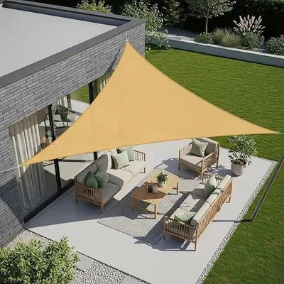 Zdjęcie produktu dla Żagiel przeciwsłoneczny trójkątny 3 5X3 5M wodoodporny UV50+ ogród