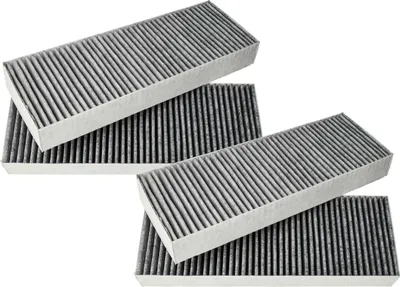 Produktbild von vhbw 4x Aktivkohlefilter kompatibel mit Bora BHU series, BFIU series, BIU series, GP4, BFIAS, BFIA, Basic, BIAS Dunstabzugshaube - 34 x 12,2 x 4,25 cm