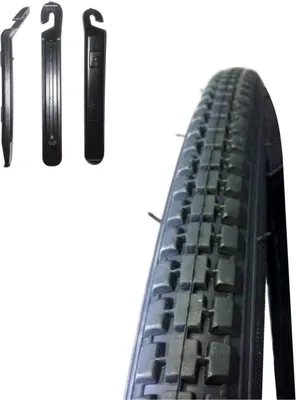 Produktbild von 1 x Rexway Fahrradreifen 28" Legend Reflex Pannenschutz Schwarz 40-635 (28 x 1 1/2) inkl. 3 Reifenheber