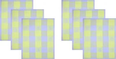 Produktbild von Betz 6 Stück Halbleinen Geschirrtücher 50x70 cm HUNGARY Motiv: TEEKANNEN Farbe: grün