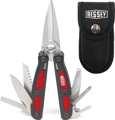 Produktbild von BESSEY DBST, Edelstahl, Schwarz, Rot, Silber, 175 mm, 360 g, 5,5 cm