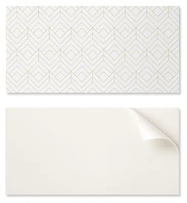 Produktbild von Selbstklebende Vinyl-Wandpaneele 100x50 cm geometrisches Rautenmuster
