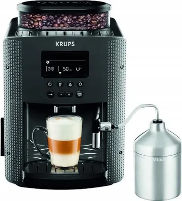 Produktbild von KRUPS ESSENTIAL EA816B70: Kompakte automatische Kaffeemaschine mit Mahlwerk