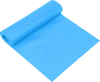 Image de 2m de bande de résistance élastique pour le yoga, ceinture d'exercice pour le fitness (bleu clair)