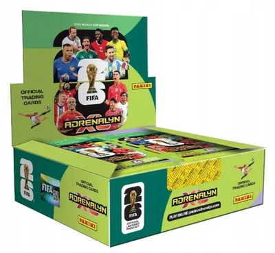 Image de FIFA WORLD CUP 2026 Panini BOX – Sealed, 24 packets, 192 cards – NaPrezent
