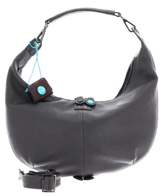 Produktbild von Gabs Leder Schultertasche Umhängetasche Beyonce EW Roundy Shoulder Bag Lava dunkelgrau