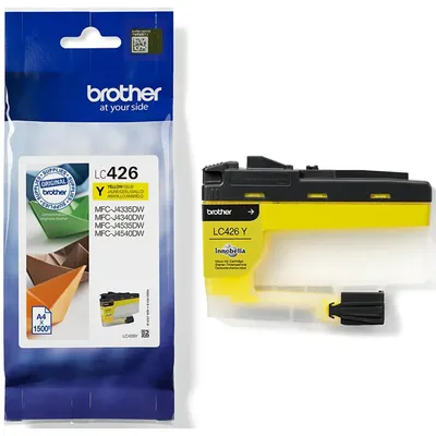 Imagen del producto de Brother LC426Y Original Brother Tintenpatrone gelb (LC-426Y)