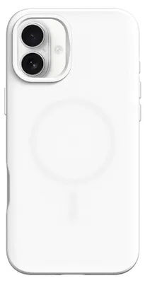 Image de Rhinoshield, coque SolidX ultra-robuste pour iPhone 16 Plus, compatible MagSafe, blanche