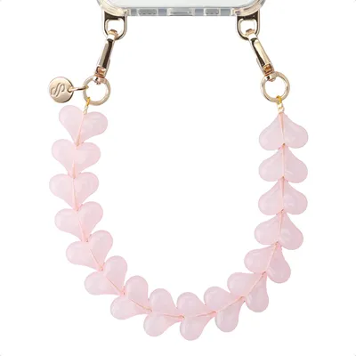 Productafbeelding van Selencia Lova Hartjes Polskoord - Milky Pink