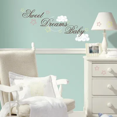 Produktbild von RoomMates - Sweet Dreams Baby - Wandtattoo Wandsticker Wandaufkleber Wandbilder
