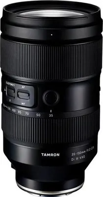 Zdjęcie produktu dla Tamron 35-150mm F/2-2.8 Di III VXD, Nikon Z, Standardowy obiektyw zmiennoogniskowy, 21/15, 35 - 150 mm, Nikon Z, Automatyczne ustawienie ostrości