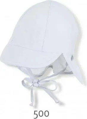 Produktbild von Sterntaler Schirmmütze mit Nackenschutz UV Schutz 50+ weiß 39