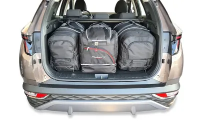 Produktbild von Hyundai Tucson 2020+ Kofferraumtaschen Set 4 Stk