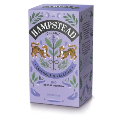 Image de Meditate - Lavande & Valériane 20 sachets 20g