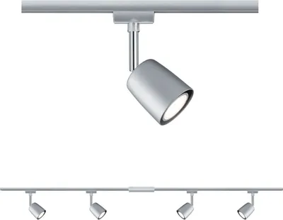 Produktbild von Paulmann URail Schienensystem-Set Cover 4-flammig Chrom 96897