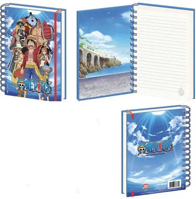 Imagen del producto de Cuaderno espiral "Pyramid One Piece", tamaño A5. Talla única