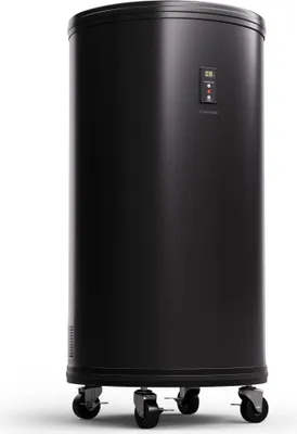 Obrázok produktu pre Klarstein Beersafe L mini chladnička s LED displejom, tichá chladnička z nehrdzavejúcej ocele, vnútorná/vonkajšia chladnička na nápoje, chladnička na víno na nápoje, 50 l, chladnička s 360° výhľadom, 0-16°C